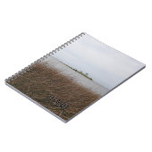 Florida Gulf Beach verbiedt Needlerush Foto Notitieboek (Linkerzijde)