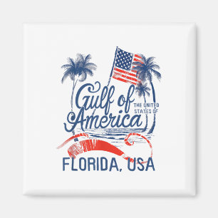 Florida Gulf Coast of America Grappig Donald Trump Magneet