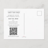 Florida Gulf Coast Save the Date Aankondigingskaart (Achterkant)