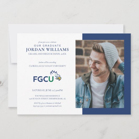 Florida Gulf Coast Universiteit Afstuderen Aankondiging (Voorkant)