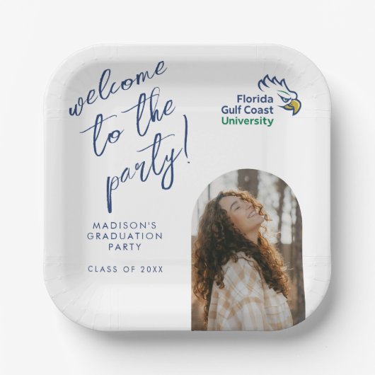 Florida Gulf Coast Universiteit Afstuderen Papieren Bordje (Voorkant)