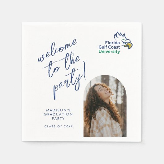 Florida Gulf Coast Universiteit Afstuderen Servet (Voorkant)