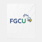 Florida Gulf Coast University Eagles Fleece Deken (Voorkant)