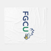 Florida Gulf Coast University Eagles Fleece Deken (Voorkant (Horizontaal))