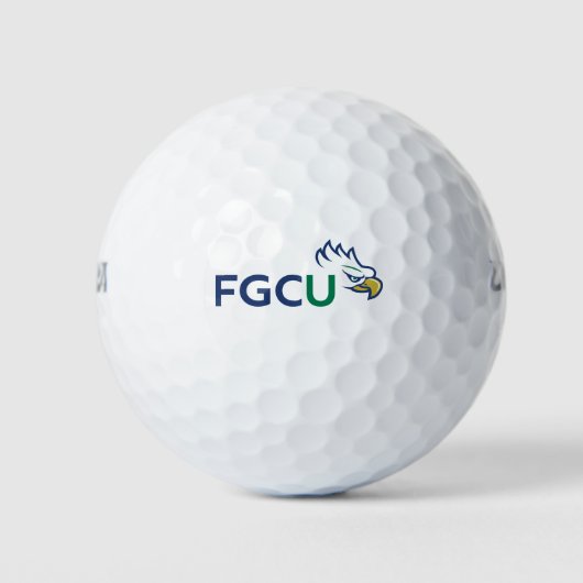Florida Gulf Coast University Eagles Golfballen (Voorkant)