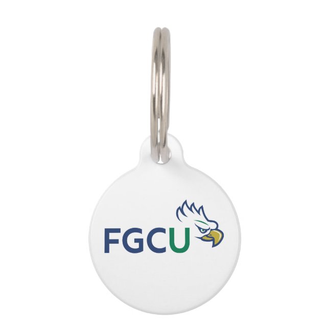 Florida Gulf Coast University Eagles Huisdierpenning (Voorkant)