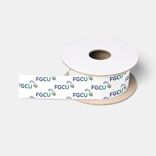 Florida Gulf Coast University Eagles Satijnen Lint (Spoel)
