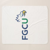 Florida Gulf Coast University Eagles Sherpa Deken (Voorkant (horizontaal))