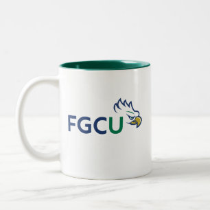 Florida Gulf Coast University Eagles Tweekleurige Koffiemok