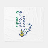 Florida Gulf Coast University | FGCU Azul Eagles Fleece Deken (Voorkant (Horizontaal))