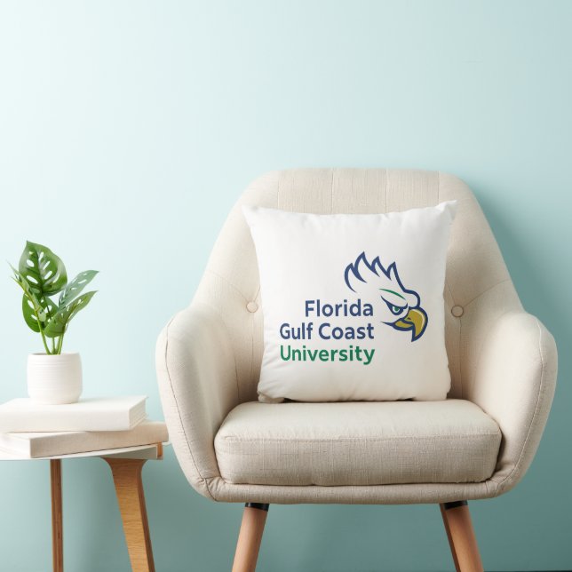 Florida Gulf Coast University | FGCU Azul Eagles Kussen (Stoel)