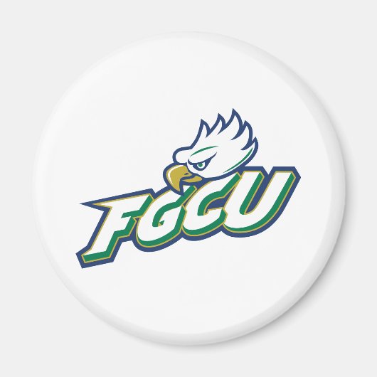 Florida Gulf Coast University | FGCU Azul Eagles Magneet (Voorkant)