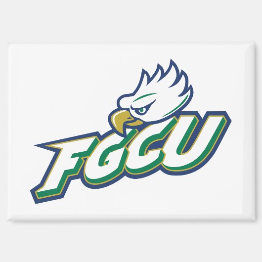 Florida Gulf Coast University | FGCU Azul Eagles Magneet (Voorkant)