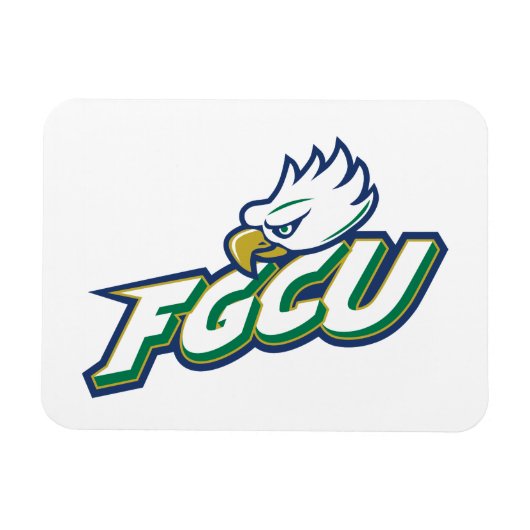 Florida Gulf Coast University | FGCU Azul Eagles Magneet (Horizontaal)