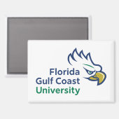 Florida Gulf Coast University | FGCU Azul Eagles Magneet (Voorkant / Achterkant)