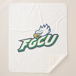 Florida Gulf Coast University   FGCU Azul Eagles Sherpa Deken