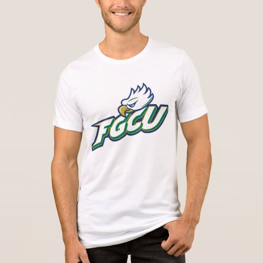 Florida Gulf Coast University | FGCU Azul Eagles Tri-Blend Shirt (Voorkant)