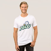 Florida Gulf Coast University | FGCU Azul Eagles Tri-Blend Shirt (Voorkant volledig)