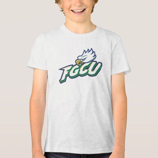 Florida Gulf Coast University | FGCU Azul Eagles Tri-Blend Shirt (Voorkant)