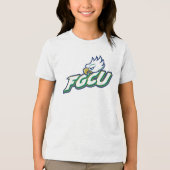 Florida Gulf Coast University | FGCU Azul Eagles Tri-Blend Shirt (Voorkant)