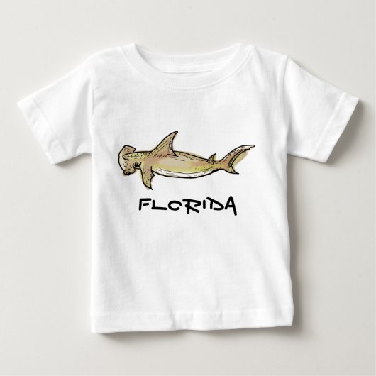 Florida hammerhead shark baby shirt (Voorkant)