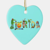 Florida Heart Ornament (Rechts)