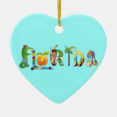 Florida Heart Ornament (Voorkant)