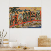 Florida - Het land van de zon Poster (Keuken)
