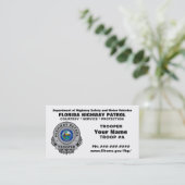 Florida Highway Patrol FHP Visitekaartje (Staand voorkant)
