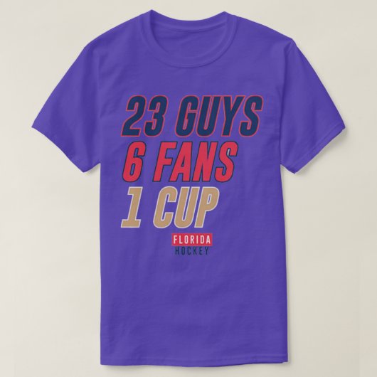 Florida Hockey 23 Guys TShirt (Design voorkant)