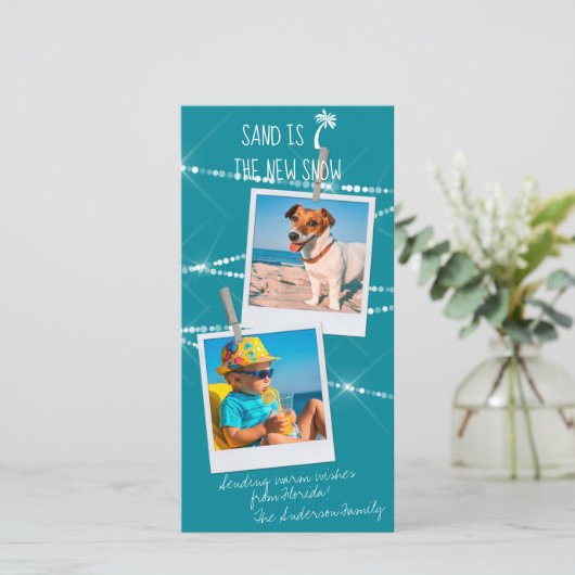 Florida Holiday 2-Photo Sand is de nieuwe sneeuwKa (Staand voorkant)