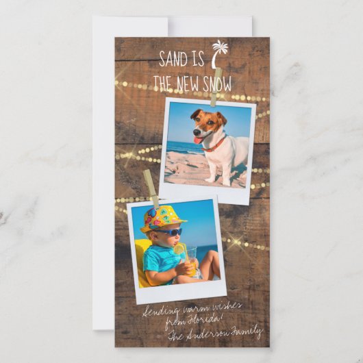 Florida Holiday 2-Photo Sand is de nieuwe sneeuwKa (Voorkant)