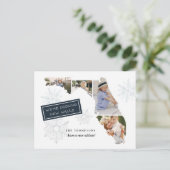 Florida Holiday Moving Announcement Briefkaart (Staand voorkant)