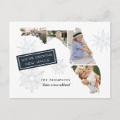 Florida Holiday Moving Announcement Briefkaart (Voorkant)