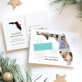 Florida Holiday Moving Announcement Briefkaart