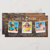 Florida Holiday Sand is de Nieuwe Sneeuwfotokaart (Voorkant / Achterkant)