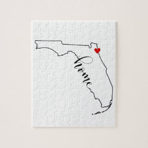 Florida Home Jacksonville Puzzle Legpuzzel