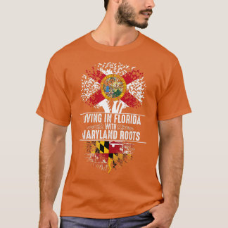 Florida Home Maryland Roots State Tree Shirt