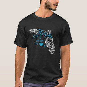 Florida Home State FL Mandala Map VS VS P T-shirt