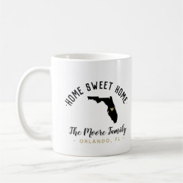 Florida Home Sweet Home Familie Monogram Mok