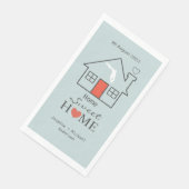 Florida Home Sweet Home Gepersonaliseerd Servet (Hoek)