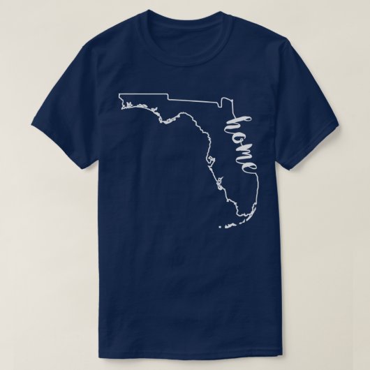 Florida Home voor alle inwoners van Floridian T-shirt (Design voorkant)