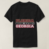 Florida House Divided Georgia T-shirt (Design voorkant)