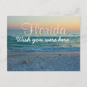 Florida - Ik zou willen dat je hier was Briefkaart