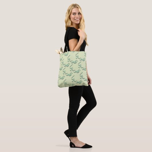 Florida in Arabic Tote Bag (Op model)