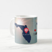 Florida in de mok voor zonneschijnkoffie/thee (Voorkant links)