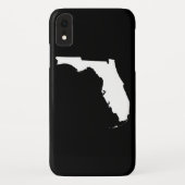 Florida in White en Black Case-Mate iPhone Case (Achterkant)