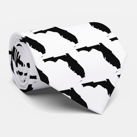 Florida in zwart-wit stropdas (Opgerold)