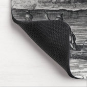 Florida Indians die hun kronen opslaan Muismat (Hoek)