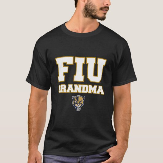 Florida International Fiu Panthers Oma T-shirt (Voorkant)